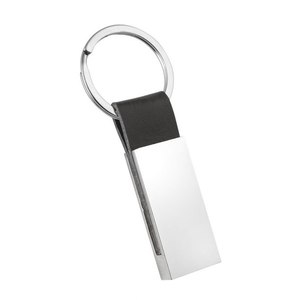 Portachiavi Rettangolare in Lega con Foto Digitale, Moschettone in Metallo con PU per Chiavi, Lega di Zinco, Senza Scatola - Product Image 1