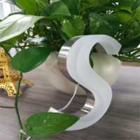 Enseignes lumineuses LED frontales 3D pour extérieur, enseignes commerciales éclairées, décoration publicitaire, étanches IP65, directionnelles