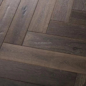 Pisos de madera de ingeniería multiplicados en espiga de roble europeo moderno cepillado más vendido para sala de estar - Product Image 1