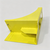 Support en tôle courbée sur mesure CNC pour équipement industriel, protection d'angle, service de fabrication de tôles