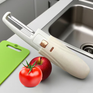 Hai mặt hướng dẫn sử dụng Rau Trái Cây Peeler dao đa chức năng nhà bếp phụ kiện bảo vệ Bìa Hai mặt tiện ích nhà bếp - Product Image 4