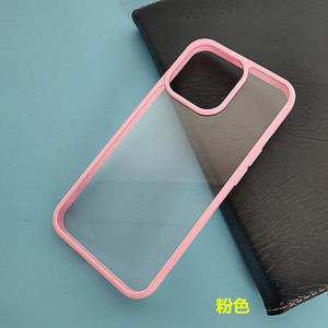 Rainure 1mm Profondeur 0.8mm Clair Souple TPU <span class=keywords><strong>Cadre</strong></span> Dur Acrylique Dos Vierge DIY Peinture Couverture de Téléphone Portable pour iPhone 16 15 14 13 12 - Product Image 3