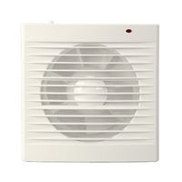 Ventilateur extracteur à persiennes en plastique pour fenêtre murale de 6 pouces, 110V-240V, pour usage domestique