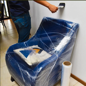 <span class=keywords><strong>Pellicola</strong></span> Estensibile in PE <span class=keywords><strong>Bianca</strong></span> <span class=keywords><strong>per</strong></span> <span class=keywords><strong>Imballaggio</strong></span> con Logo Personalizzato Stampato, Film Termoretraibile <span class=keywords><strong>per</strong></span> Pallet e <span class=keywords><strong>Imballaggio</strong></span> di Mobili - Product Image 5