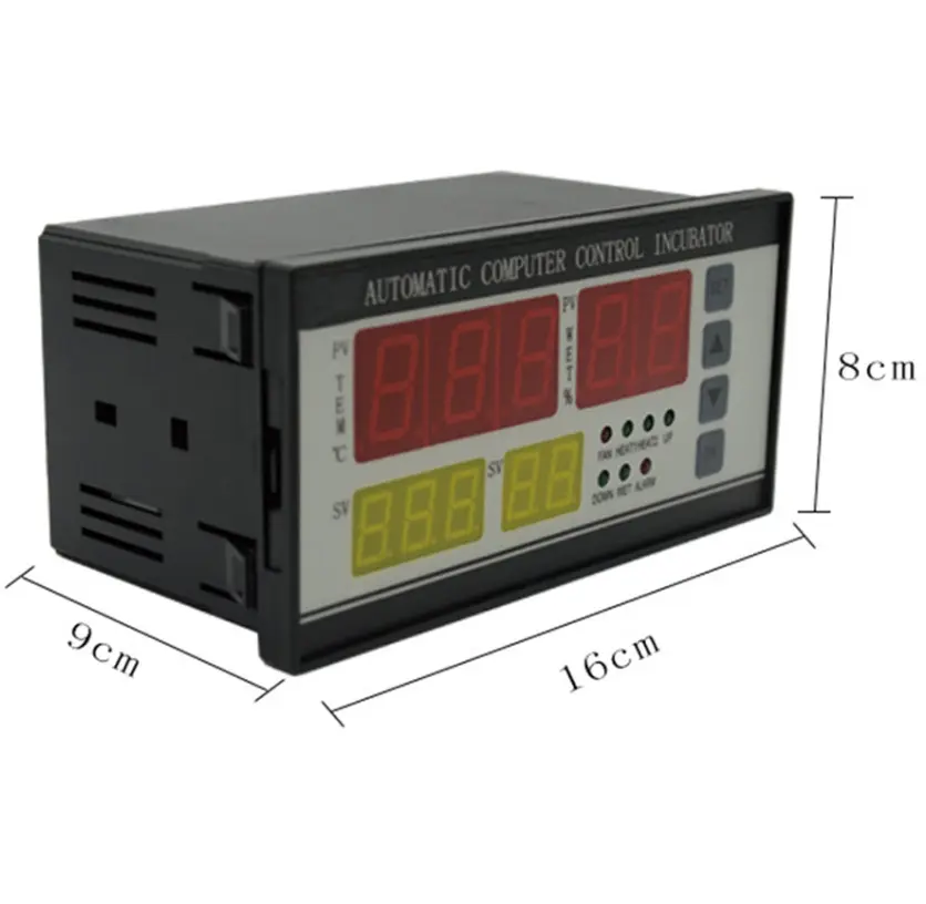 Controlador Digital de Temperatura y Humedad para Incubadora, Mini Controlador Inteligente de Incubadora de Huevos, 1 Unidad, 1 Unidad, 2 Unidades