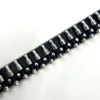 Nouvelle ceinture en cuir PU style punk rock euro-américain, motif crâne et balle, boucle en alliage tendance hip-hop, accessoire transfrontalier