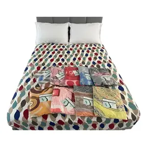 Sábana Ajustable Carla Depot con Doble Bolsillo, 100% Poliéster, Diseño de Puntos, para Uso Doméstico, Adultos, Todas las Estaciones, Estilo Moderno - Product Image 1