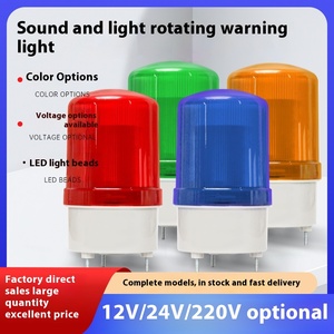 Luces de Advertencia Rotatorias Intermitentes Impermeables con Alarma de <span class=keywords><strong>Sonido</strong></span> y Luz LED N-1101AJ - Product Image 4