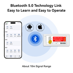 Solución Inteligente para Minoristas, Etiqueta Electrónica de Estante ESL <span class=keywords><strong>Bluetooth</strong></span> de 2.66 Pulgadas y Cuatro Colores - Product Image 4