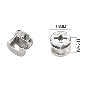 High Quality Different Types Furniture Cam <b>Lock</b> Screw From Bolt Nut Factory Wholesale of Connector - Product Image 5