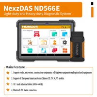 Herramienta de Diagnóstico para Camiones Humzor ND566E 2026, Analizador de Motor, Escáner OBD2 con Conectividad USB, 9-36V para Camiones y Automóviles
