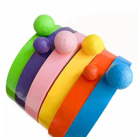 Balle en ruban adhésif Fidget Toy - Jouet sensoriel anti-stress pour enfants, kit de bricolage pour la création de balles collantes colorées