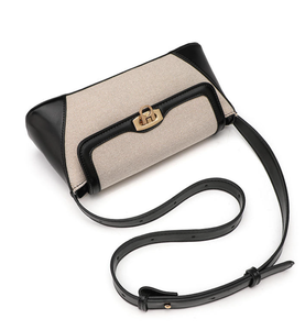 Portefeuille personnalisé de haute qualité avec contraste de couleurs, sac fourre-tout réglable à porter sous le bras, sac fourre-tout à fermeture éclair à porter à l'épaule - Product Image 3