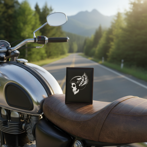 Porte-permis et étui pour moto Flyhead noir - Product Image 3