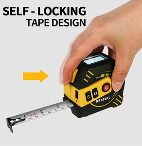 2in1 đa chức năng laser Tape Rangefinder có thể sạc lại 40m với 5m Băng LCD hiển thị với đèn nền Laser khoảng cách đo - Product Image 5