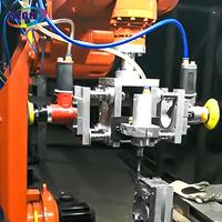 Bras de robot de polissage CNC 6 axes de haute qualité avec boîte de vitesses et moteur PLC pour matériaux métalliques/marbrés, charge utile de 30 kg