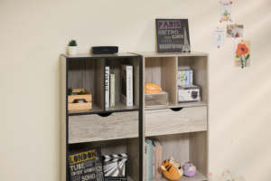 TV SIDE CABINET STORAGE STUDY <b>TABLE</b> SIDE <b>SHELF</b> STORAGE OFFICE FILE SHEL LIVING ROOM <b>SHELF</b> STORAGE HALL WAY <b>SHELF</b> ROOM <b>SHELF</b> - Product Image 4