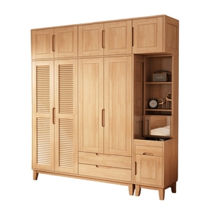 <span class=keywords><strong>Armoire</strong></span> d'angle autoportante en bois massif, moderne et luxueuse, <span class=keywords><strong>4</strong></span> <span class=keywords><strong>portes</strong></span>, Santafy, meubles de rangement pour chambre, salon, école, maison - Product Image 2