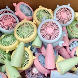 Summer Portable Handheld <b>Light</b> Electric Fan USB Charging Two Levels Silent Fan Private Label logo Eyelash Fan Dryer Wholesale - Product Image 2