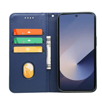Casing Ponsel Kulit PU Magnetik untuk Samsung S23 S22 S21 S20 Ultra S23 Plus S23 22 S20 FE S23 22 dengan Dompet Lipat dan Penyangga