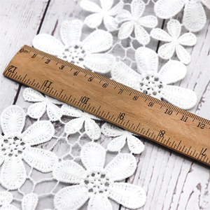 Phong cách hợp thời trang thân thiện với môi Chất liệu phong cách mới sáng ren <span class=keywords><strong>TRIM</strong></span> trong quần áo - Product Image 2