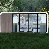 Villa modulaire 20/40 pieds, Cabine mobile Apple, Maison préfabriquée, Bureau, Hôtel, Cabine mobile, Conteneur, Cabine Apple de luxe