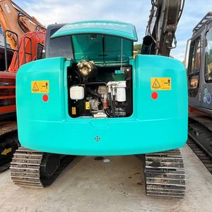 Excavatrice d'occasion Kobelco Sk75 7 tonnes 8 tonnes, excavatrice Kobelco75 d'occasion pour travaux de construction - Product Image 6