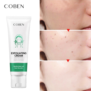 Crème exfoliante pour le visage Offre Spéciale de marque privée COBEN pour adoucir les cuticules nettoyer les pores apaiser hydrater éclaircir la peau gommage - Product Image 3