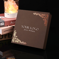 Boîte cadeau de luxe personnalisée pour bonbons, chocolats, papier doré, séparateur intérieur, boîte à dessert, emballage