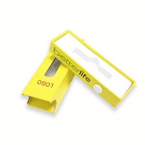 Wholesale Low Quantity Custom Recyclable Art Paper UV Coated Rigid Button Lock Drawer Packaging <b>Box</b> - Product Image 2