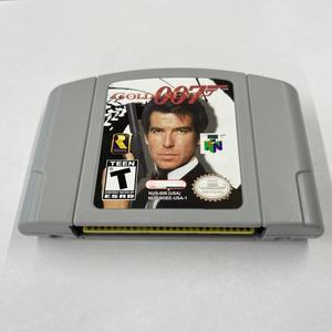 Cartucho de juego Retro N64 <span class=keywords><strong>Golden</strong></span> Eye 007 actualizado, versión NTSC con caja Original para consola <span class=keywords><strong>Nintendo</strong></span> <span class=keywords><strong>64</strong></span> Compatible - Product Image 4