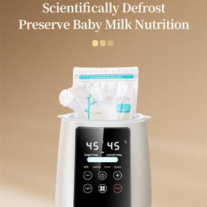 Chauffe-<span class=keywords><strong>biberon</strong></span> automatique portable CHOC CHICK en acier inoxydable de haute qualité, sans BPA, compatible <span class=keywords><strong>micro</strong></span>-ondes, facile à utiliser, pour lait maternel - Product Image 5