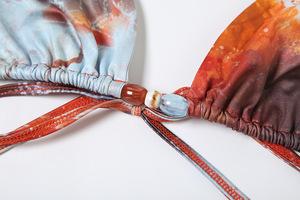 New Hợp Thời Trang Phụ Nữ Mùa Hè Bãi Biển Quần Short Thiết Lập 2025 Crop Áo Ngực Hàng Đầu + Quần Short Mặc Bikini 3 Mảnh Thiết Lập Y2K Sexy Của Phụ Nữ Ba Mảnh Quần Áo Thiết Lập - Product Image 5