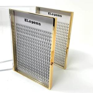 ขนตาปลอมก้านสั้นสำหรับ2D-20D ขนตาเพิ่มวอลลุ่มสำหรับแฟนๆทำไว้ล่วงหน้ายี่ห้อของตัวเอง - Product Image 1