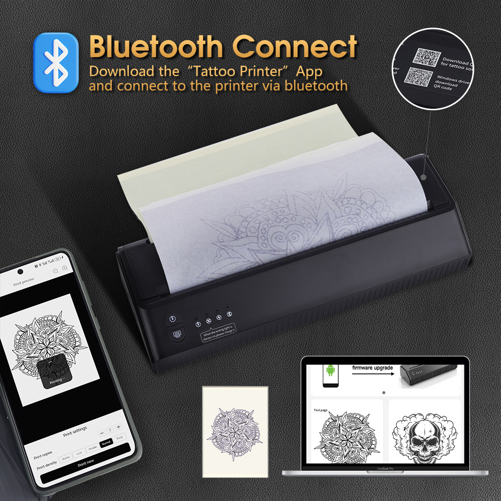 Ambition MHT-P8008 Tattoo Printer - Precision & Portability
