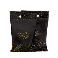 Sacs de courrier en plastique avec Logo rose, sacs de courrier en Nylon pour cosmétiques, pochette créative pour le commerce électronique, sac de courrier auto-scellant