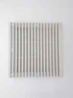 Grille de ventilation anti-poussière en plastique ABS avec filtre éponge pour ventilateur de refroidissement d'armoire électrique