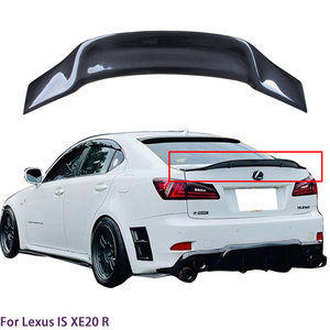 สปอยเลอร์หลังคาร์บอนไฟเบอร์ทรง R สำหรับรถยนต์ IS E2 รุ่นที่ 2 ปี 2005-2013 - Product Image 1