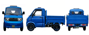 Camioneta Eléctrica de 4 Ruedas con Certificación EEC COC, 3500W, LiFePO4, 72V, 105AH, 45KM/H, Camión Eléctrico para Transporte Diario en Granjas, Automático e Hidráulico - Product Image 3
