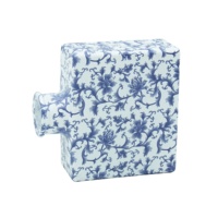 Bouteille en verre diffuseur de roseaux avec bouchon HAODEXIN 100ml bouteilles de diffuseur de roseaux décoratifs 3.4oz céramique de porcelaine de transfert d'eau