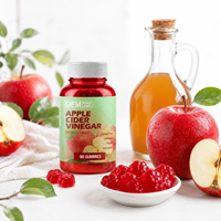 Gummies OEM au Vinaigre de Cidre de Pomme 60 Unités ACV pour Gestion du Poids Métabolisme et Bien-être Digestif