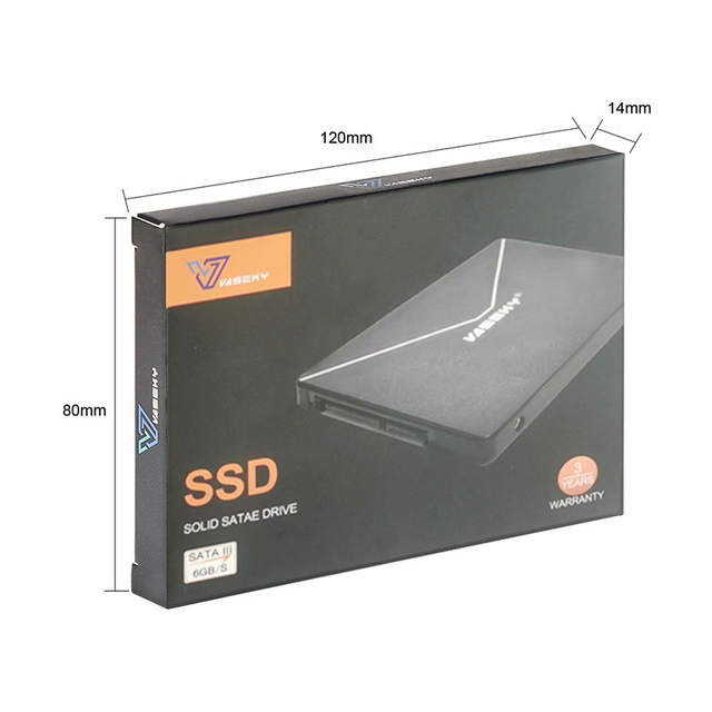 Wholesale 2.5 SATA III SSD 64GB 128GB 256GB 512GB 1TB 2TB Internal Solid State Drive