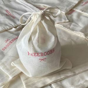 Factory Price Cotton Jewelry Packaging Pouch Natural Cotton Fabric <b>Dust</b> Pouch Recyclable Cotton Muslin Drawstring <b>Bag</b> - Product Image 3