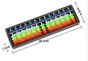 13 Robs abaco di plastica strumento di aritmetica di Soroban strumento di aritmetica di apprendimento del bambino aiuto di calcolo giocattoli abaco in vendita - Product Image 2