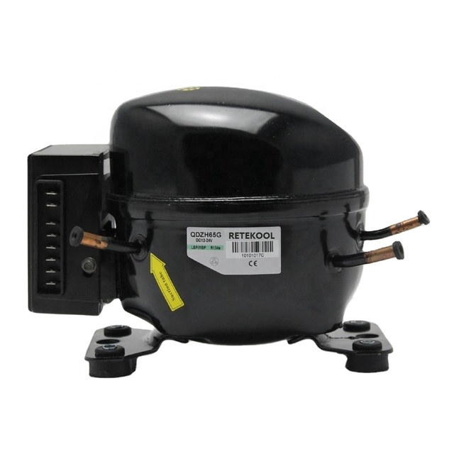 DC Compressor 12V/24V Gas Copper Household New Eco-Friendly ISO Certified Freezer Refrigerator R134A