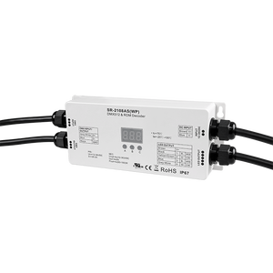 Decoder DMX RDM ad Alta Potenza Impermeabile IP67 720W <span class=keywords><strong>Max</strong></span> <span class=keywords><strong>SR</strong></span>-2108AS(WP) per Illuminazione Cinematografica e Fotografica - Product Image 3