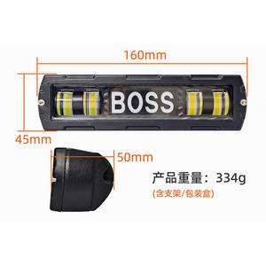 ไฟ LED RGB สีเหลืองขาวแบบแฟลช แถบไฟ LED สำหรับรถ SUV ออฟโรด 4x4 รถจี๊ปแรงเลอร์ และรถฟอร์ด สำหรับทำงานและขับขี่แบบ DRL - Product Image 2