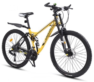 China 21speed 26inch Bicycles Mountain Bikes/ <strong>MTB</strong> F/<strong>r</strong> Suspension Fork Double Disc Brake Aluminium Alloy 29inch Mountain Bicycles - Product Image 1
