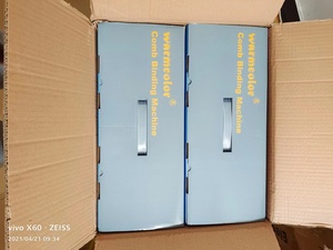 Nhà Máy Văn Phòng TD-13 3:1 Kim Loại Xoắn Ốc Cuộn Dây Đôi Máy Ràng Buộc Dây O Cuốn Sách 10 Lỗ Máy Ràng Buộc Cho A4 Giấy - Product Image 5