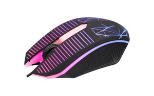 Gaming <span class=keywords><strong>Pc</strong></span> Cross-border OEM Mi Lang M8 Crack Colorful Glare Gaming Glowing Wired Mouse Desktop Laptop para <span class=keywords><strong>Amazon</strong></span> - Product Image 3